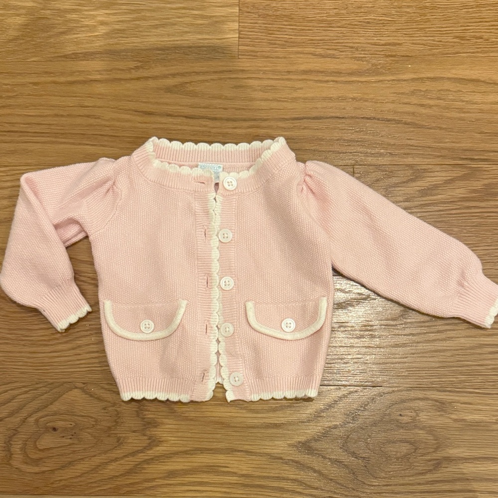 Edgehill Collection Soft Pink Kids Cardigan